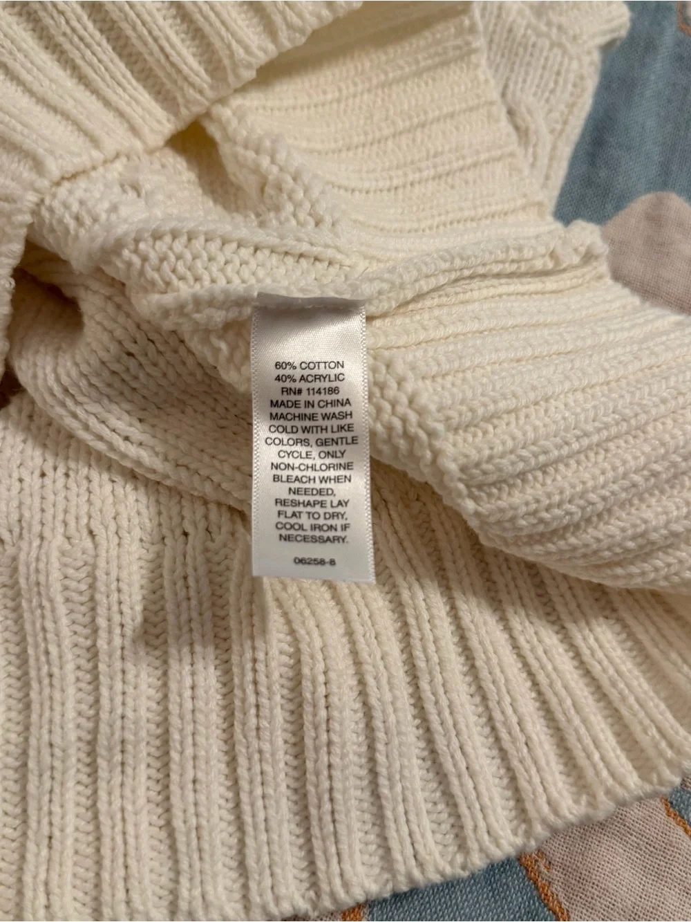 St John’s Bay Women's Cotton Blend Knitted Sweater Vest White Size Small